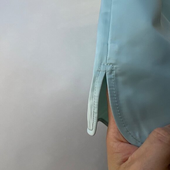 ❤️ T Alexander Wang Satin Track shorts in Celadon , Size XS H40 - Picture 7 of 7